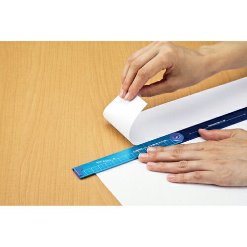  まとめ クツワ 定規 折りたたみアルミ定規 ブルー XS 31 BL 三角定規 定規 製図用品