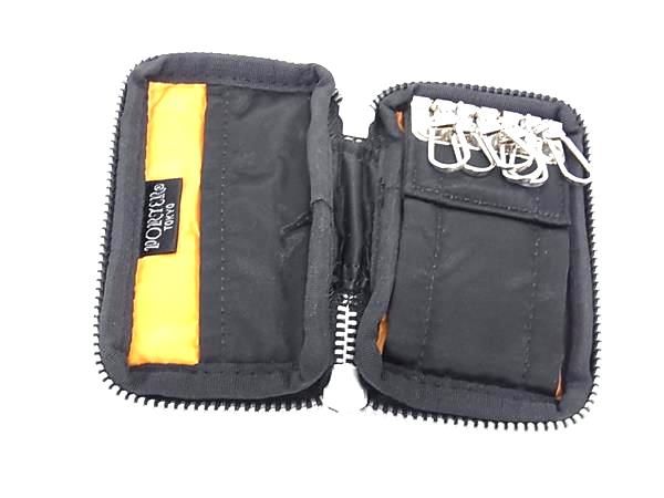 【美品】HEAD PORTERヘッドポーターBLACK BEAUTY キーケース キーケース／HEAD PORTER ヘッドポーター ブラックビューティー キー