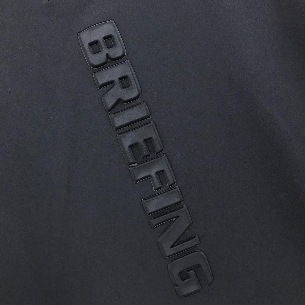 超 ブリーフィング トレーナー 黒 薄手 ダンボールニット調 メンズ M ゴルフウェア BRIEFING LLC-HASEGAWATOSO_COM