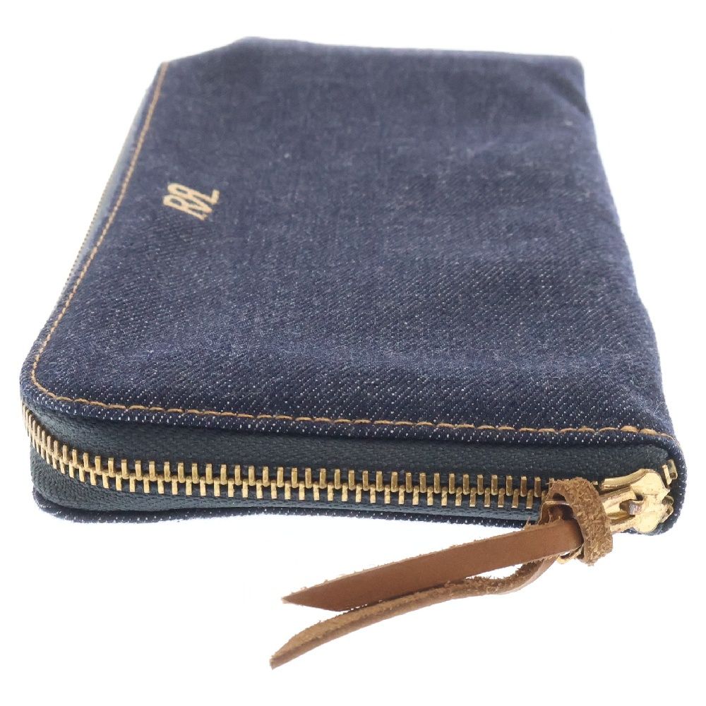 RRL (ダブルアールエル) Indigo Denim Travel Wallet インディゴ