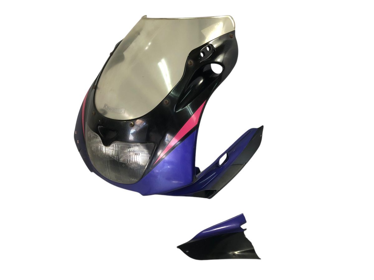 にか様 ZXR250 フロントカウル スクリーン付き グリン様 ZXR250