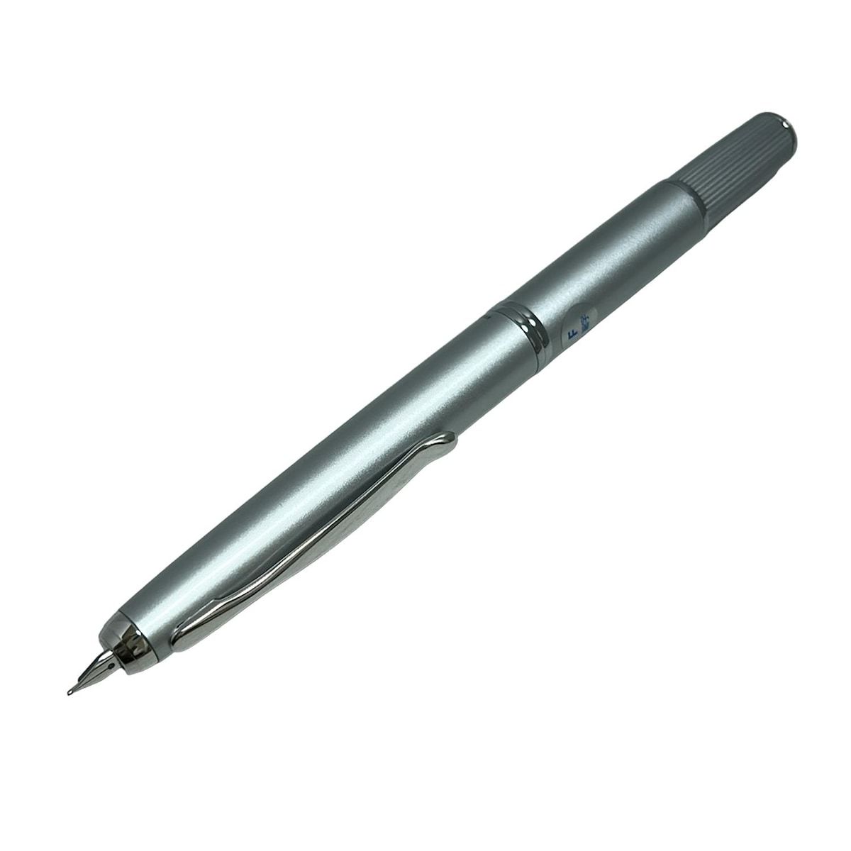 PILOT パイロット 万年筆 - シルバー 回転式|キャップレス|インクなし