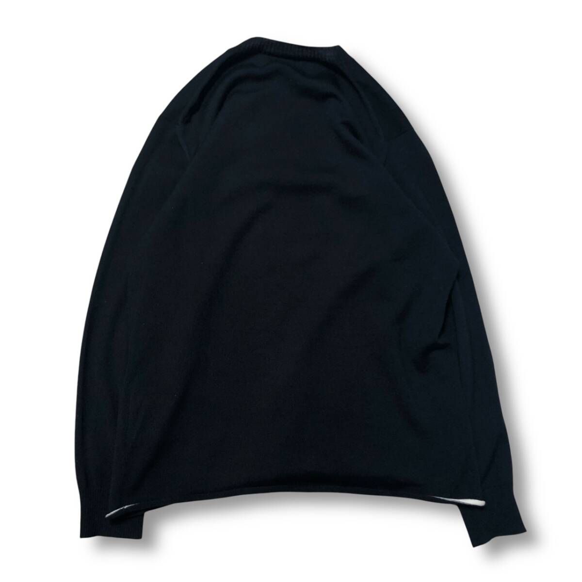 COMME des GARÇONS BLACK ピーコート L 黒 COMME des GARCONS HOMME コットンPコート