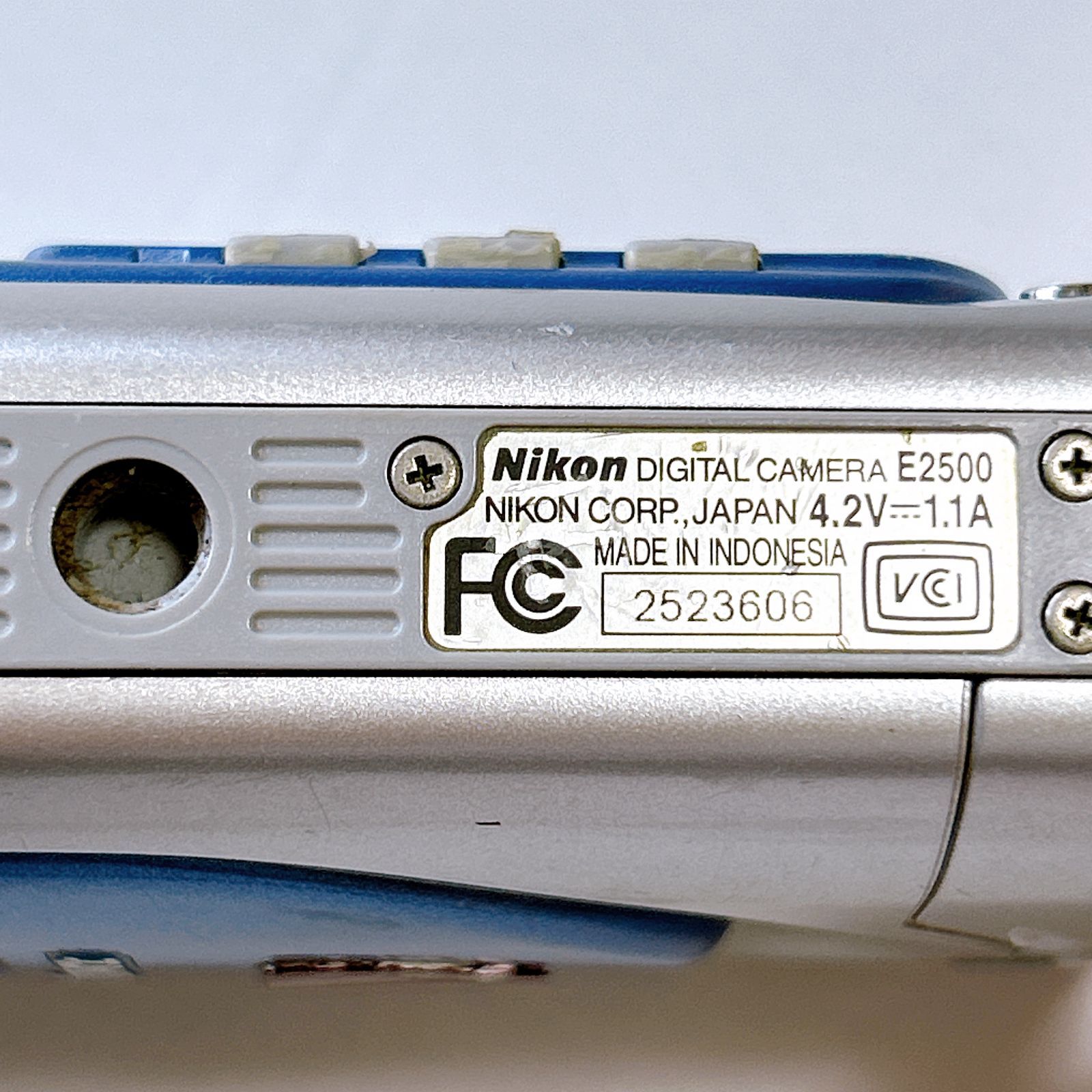 【動作確認済み】NIKON COOLPIX E2500 Nikon COOLPIX E2500デジタルカメラ 動作確認済み CFカード付き