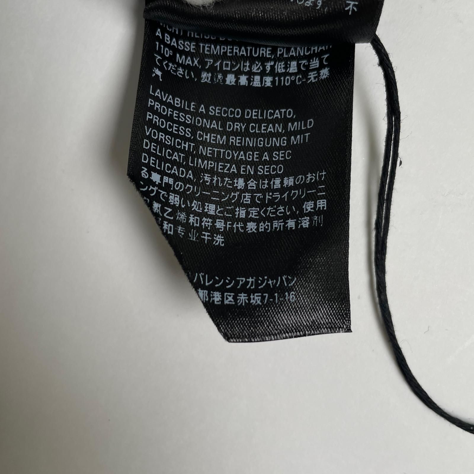 ▲BALENCIAGA バレンシアガ 20年製 613927 ウール ワイドパンツ スラックス 32 ハンガー付き イタリア製 レディース CARILOBEACH_COM