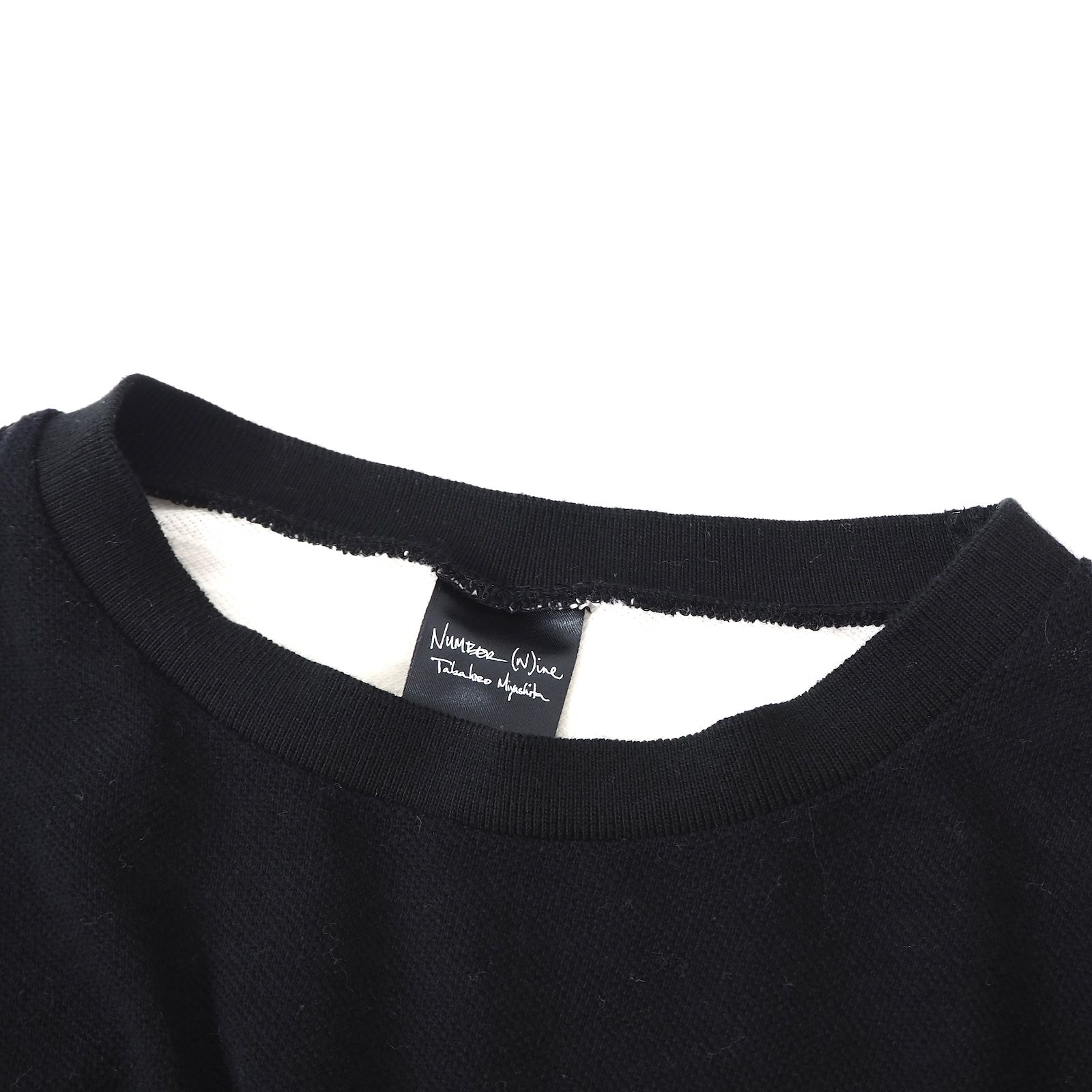 △良品 ナンバーナイン NUMBER(N)INE カート期 2トーン 長袖 セーター