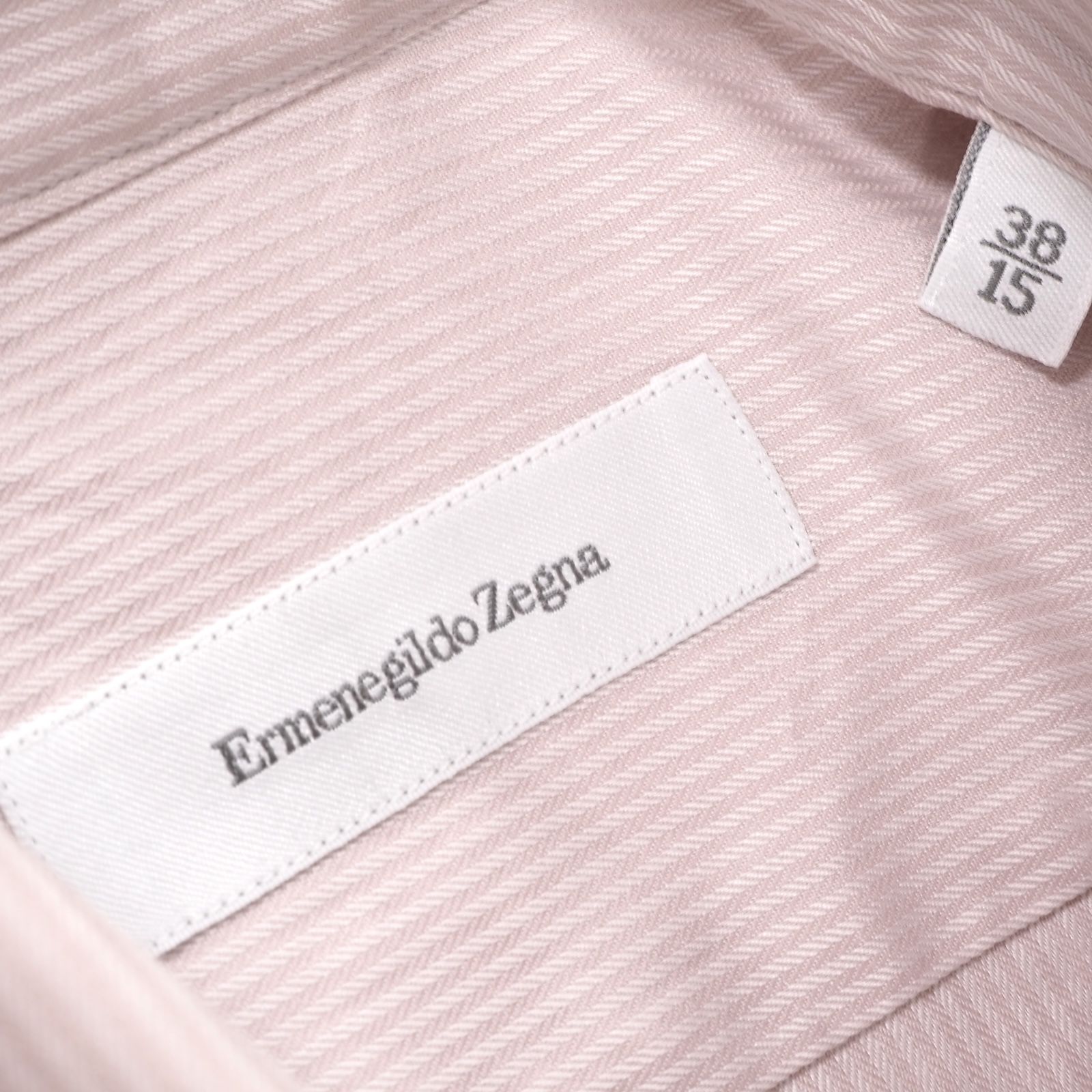 【新品/未使用】Ermenegildo Zegna ピンク ERMENEGILDO ZEGNA Men's Linen Short-Sleeve Shirt w/ Tags