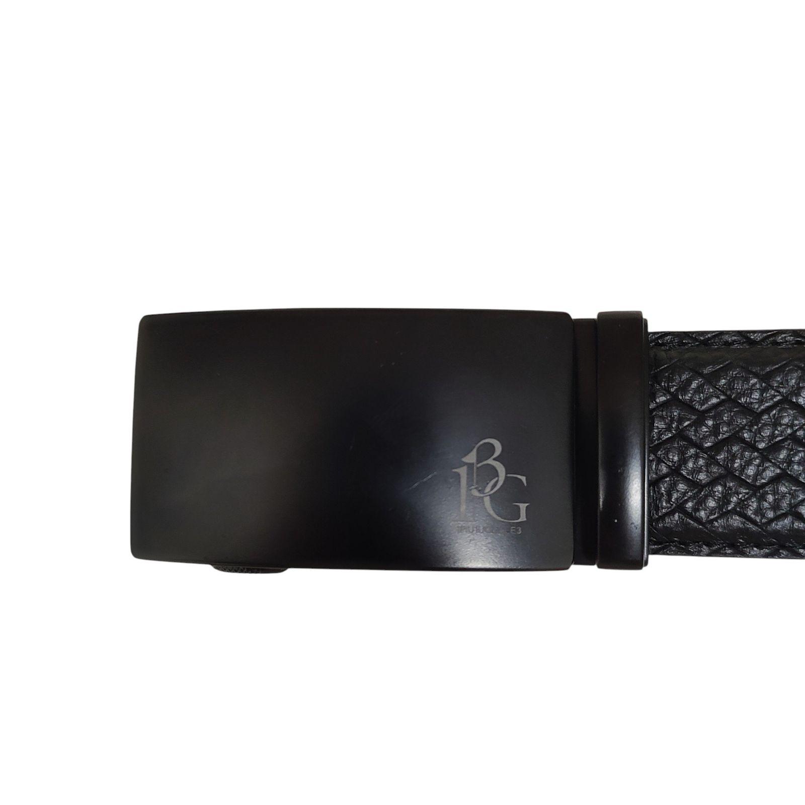 1PIU1UGUALE3 ウノピゥウノウグァーレトレ レザーベルト F ブラック