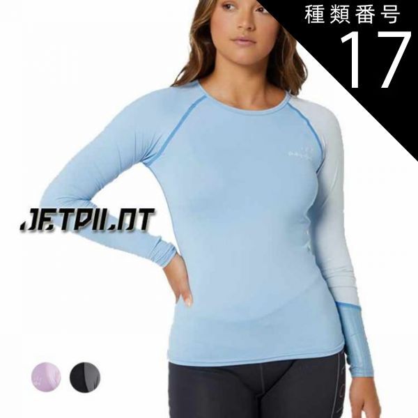 種類17：Black/14XL 【JETPILOT/ジェットパイロット】S22515 CAUSE LS RASHIE Blue 6XS (635792) ラッシュ レディース