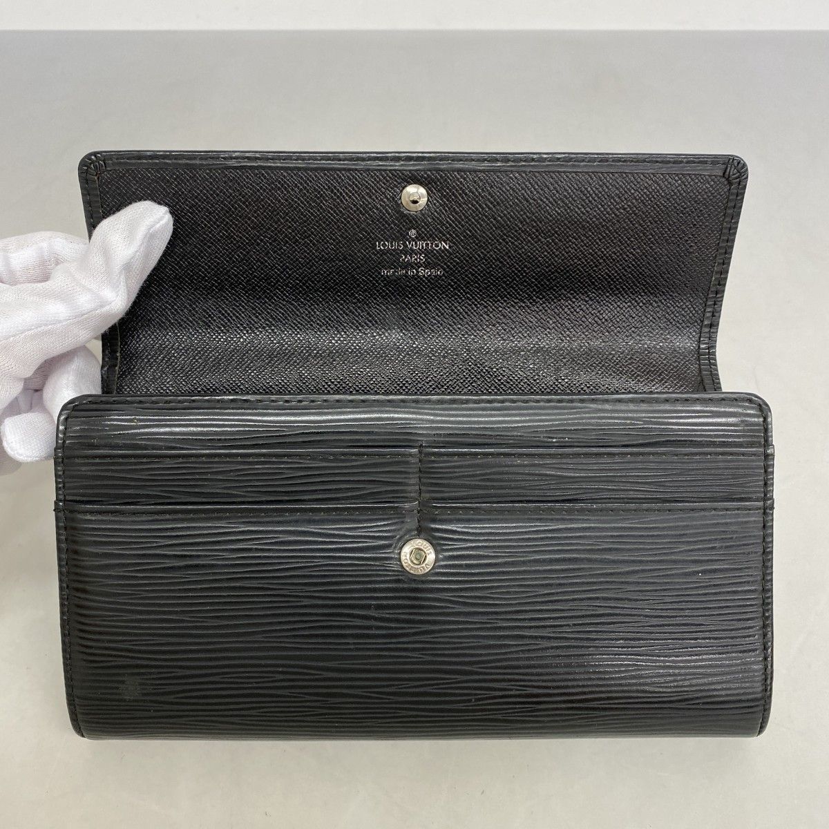 5hb1618-h】ルイヴィトン 長財布 エピ ポルトフォイユサラ