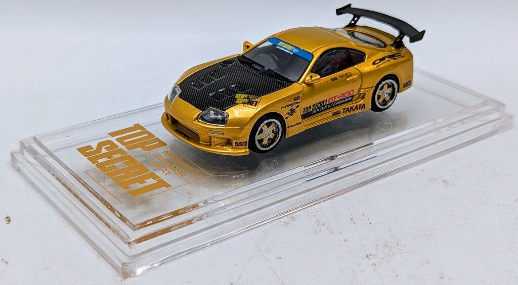 TOPSECRET 1/64 BMC 香港トイカーサロン2024 GT-300 Supra(JZA80