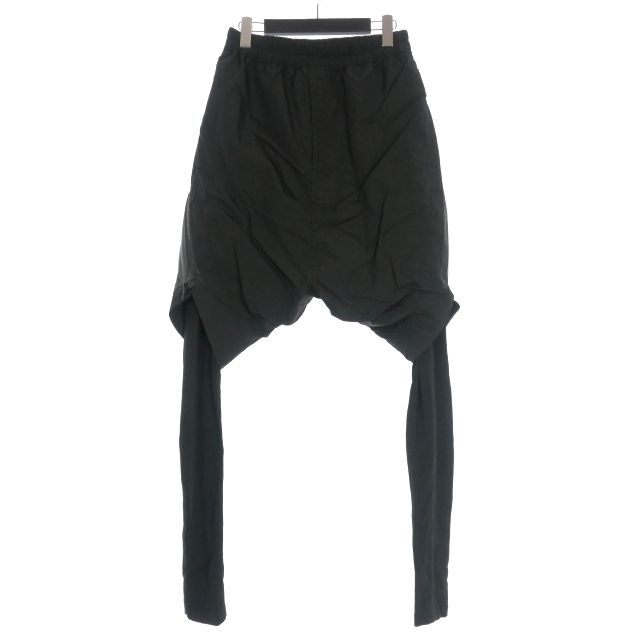 JULIUS ニルズ 18AW Twist クロッチパンツ 2 ブラック 黒