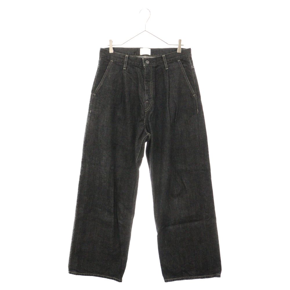 superNova. (スーパーノヴァ) Selvedge wide jeans ジッパーフライ