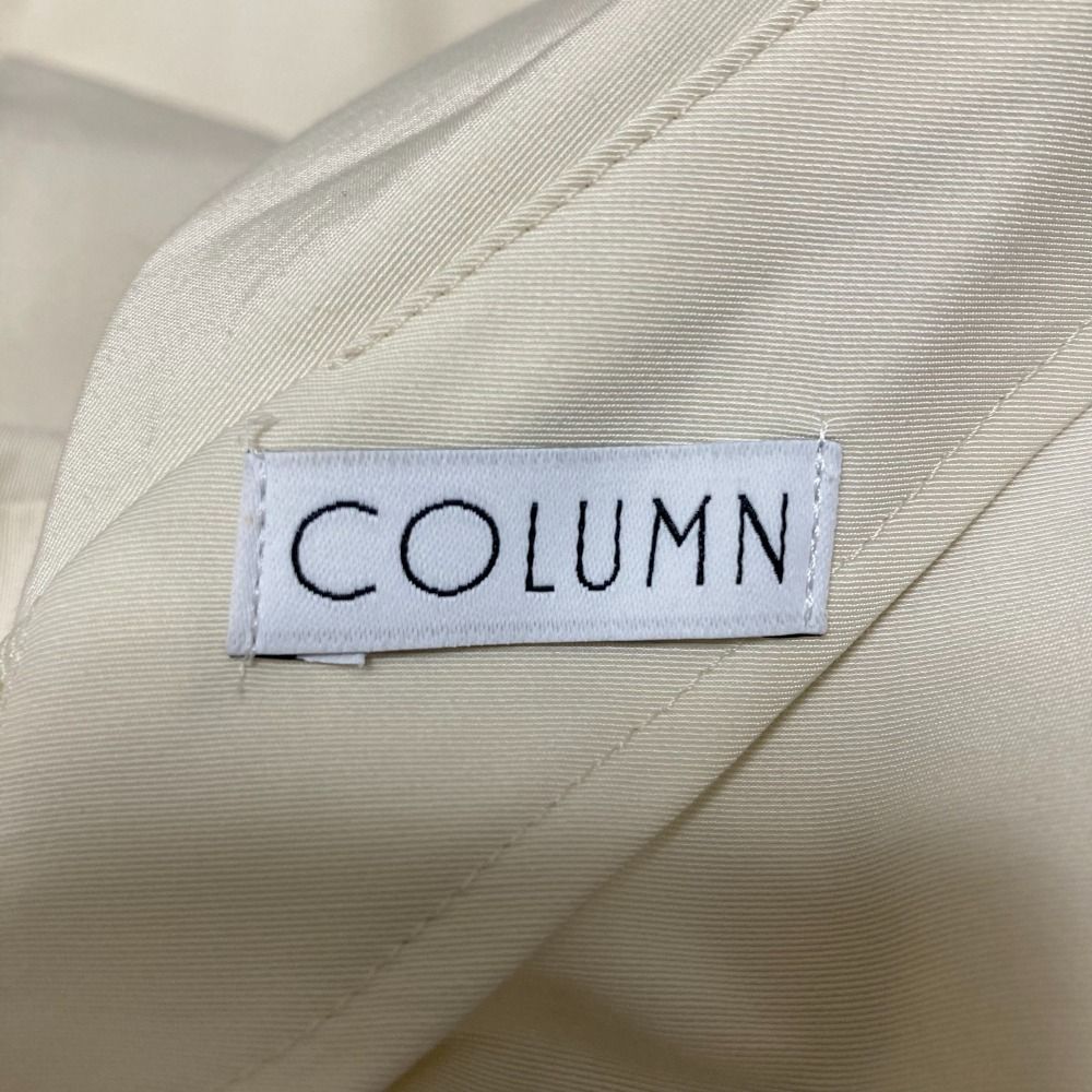 美品 COLUMN コラム エストネーション ビッグカラーワンピース V