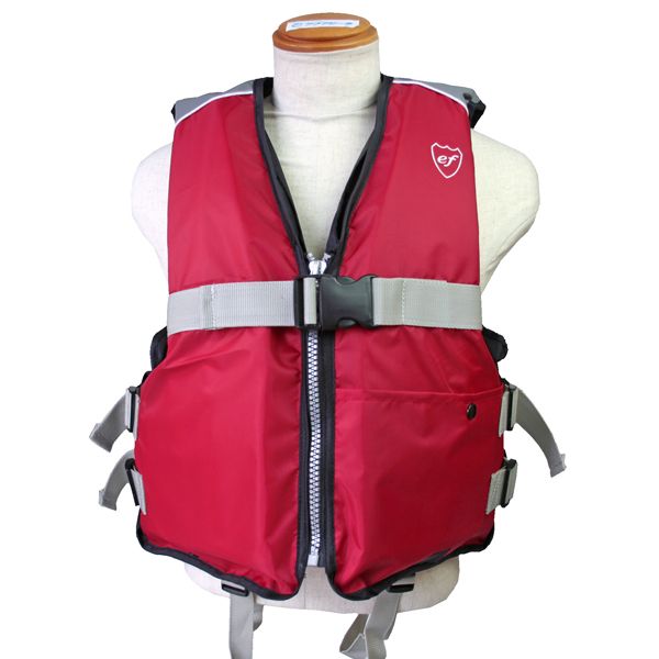 ライフジャケット 大人用 フローティングベスト FV-6127 ファインジャパン 釣り フィッシング レジャー ライフジャケット 救命胴衣 レッド