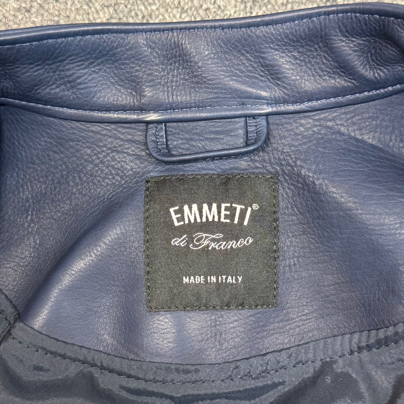 未使用品 EMMETI 24AW KELSO SP CALF SKIN ケルソ レザー
