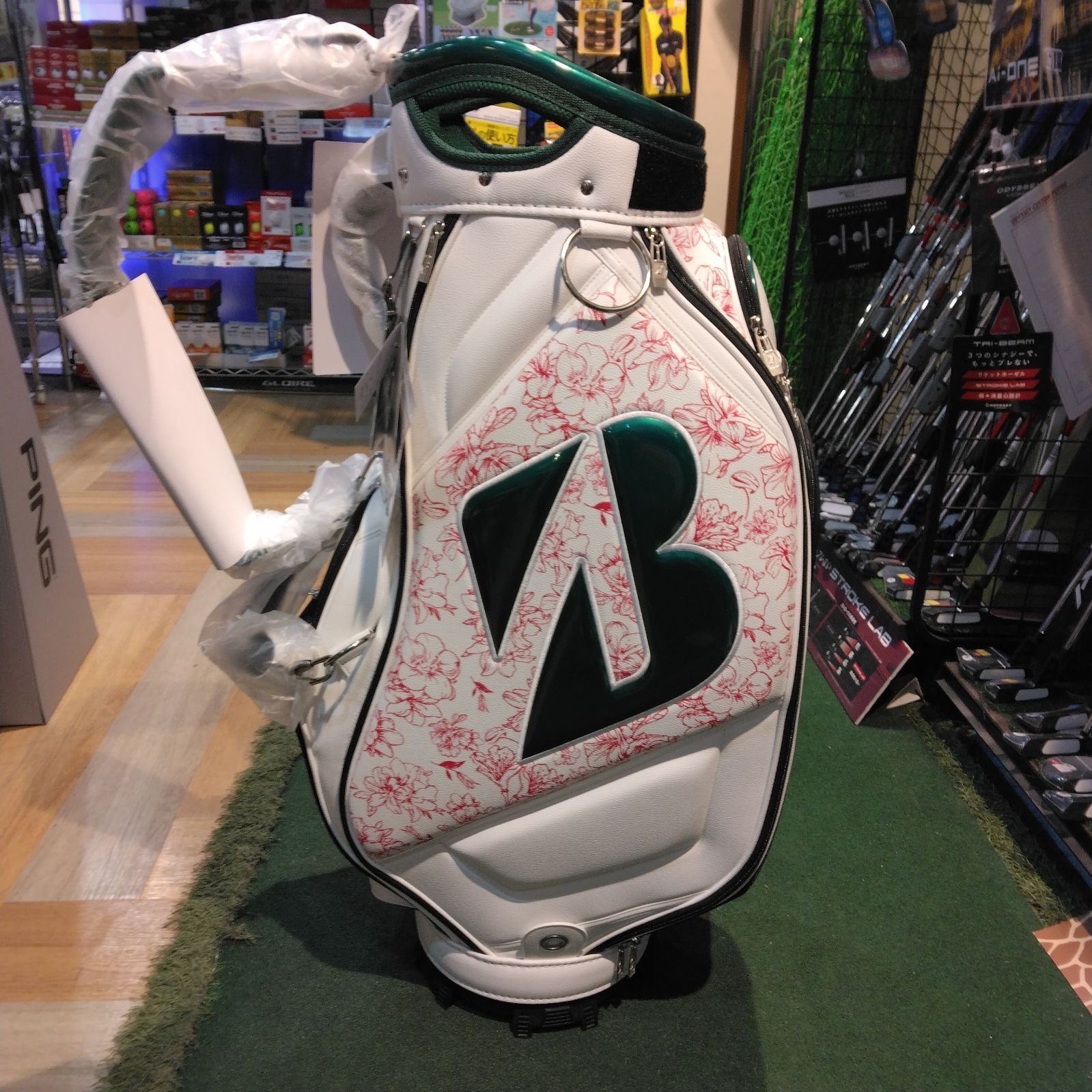ブリヂストン ゴルフバッグ メジャーコレクション CB2571 ブリヂストンゴルフ(BRIDGESTONE GOLF) キャディバッグ メジャー