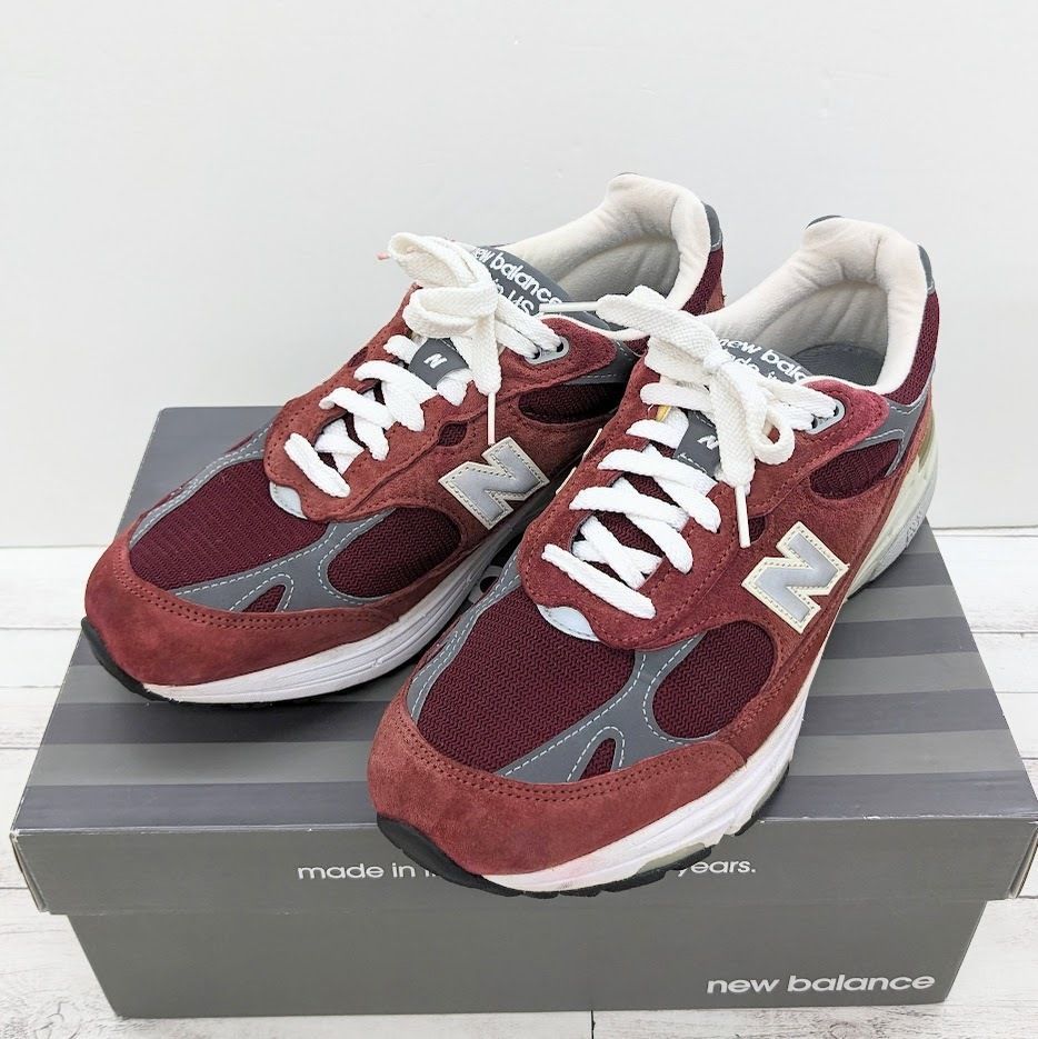New Balance ☆ made in USA MR993BU バーガンディー Buy 993 Made in USA 'Burgundy' - MR993BU | GOAT