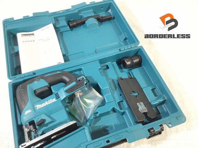 ♥品 makita マキタ 18V 充電式ジグソー JV184DZK 本体 ケース 替刃付き コードレス 電動ノコギリ 木工加工 112295