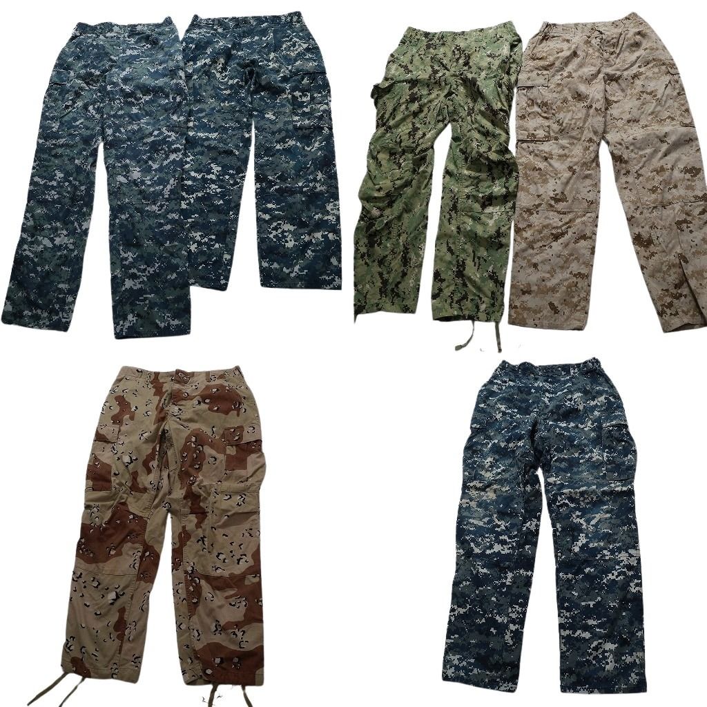 古着卸 まとめ売り 米軍実物 フィールドパンツ ミリタリー 8枚セット (メンズ 31 /32 /33 /34 ) デジカモ マルチカム 中古 古着 MZ2371 古着卸 フィールドパンツ 米軍実物 ACUカモ set Uan