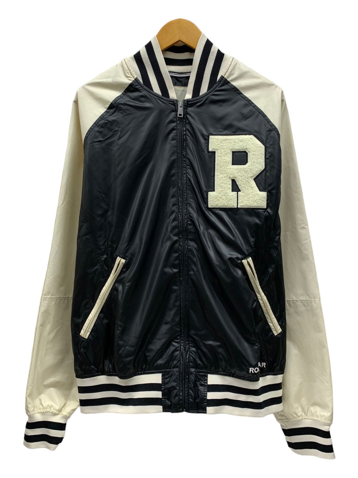 ROCAWEAR (ロカウェア) スタジャン ジップアップ L ブラック メンズ