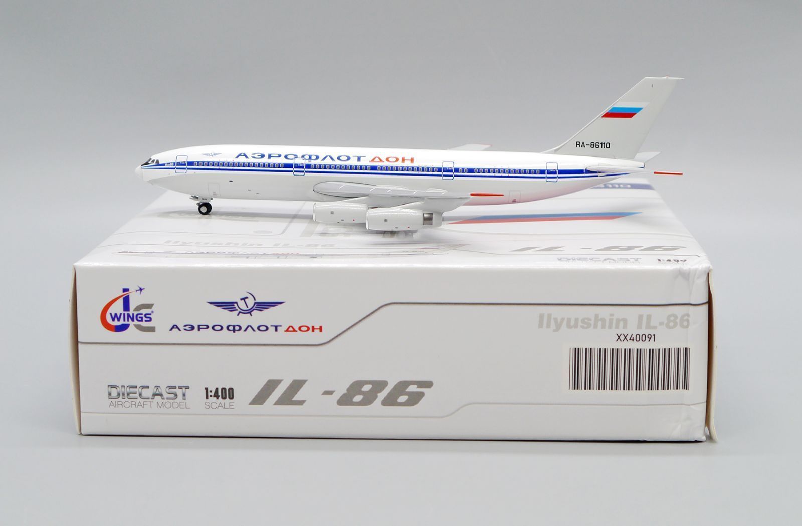 Jcwings アエロフロート IL-86 RA-86110 1|400 XX40091