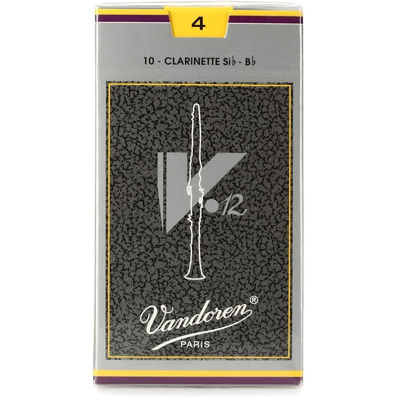 バンドーレン B♭クラリネットリード V.12 硬さ:4 (10枚入り) 【公式通販】