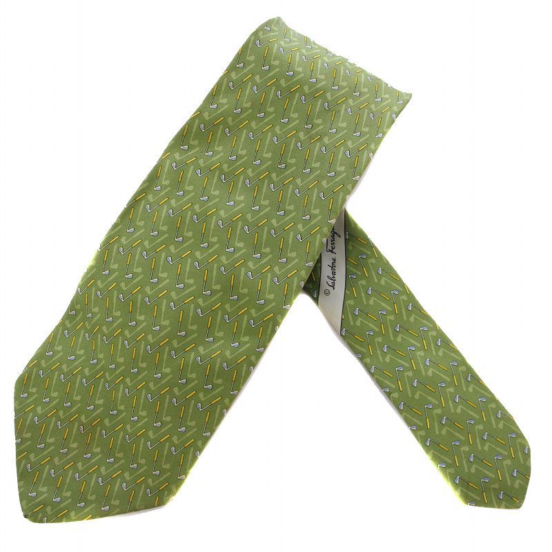 未使用に近い✨】サルヴァトーレフェラガモ ネクタイ バイカラー 無地