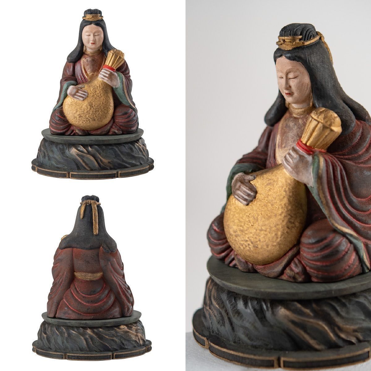 水澤観世音 龍王弁財天 開眼供養済み 仏像