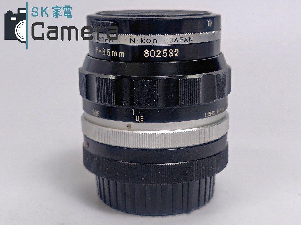 Nikon - 【実用】 Nikon NIKKOR-O Auto 35ｍｍ F2 非Ai 2025年3月清掃 ニコン キャップフィルター 実用】 Nikon NIKKOR-O Auto 35mm F2 非Ai 2025年3月清掃