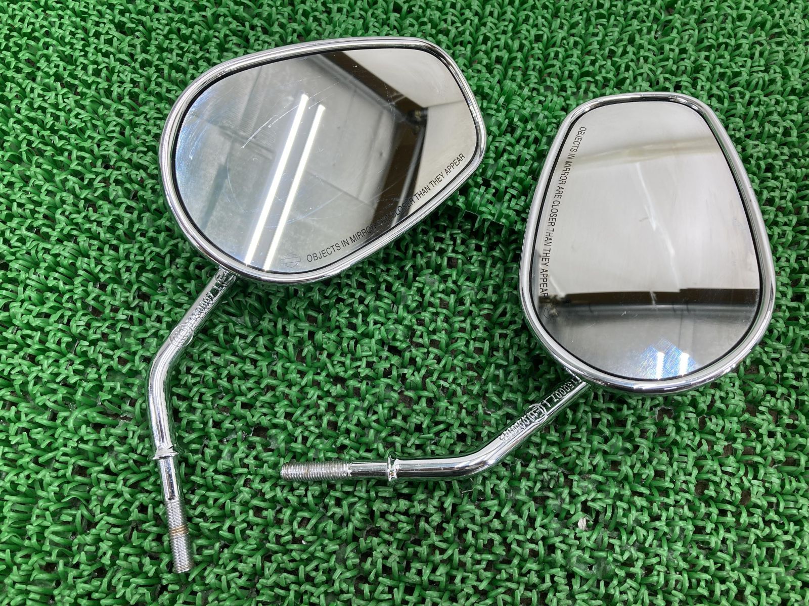 FXCWC1580 ミラー 左右 001084 5HD1JK5138Y075*** ハーレー 純正 バイク 部品 ソフテイル ロッカーC ティアドロップ 車検 Genuine:22315811