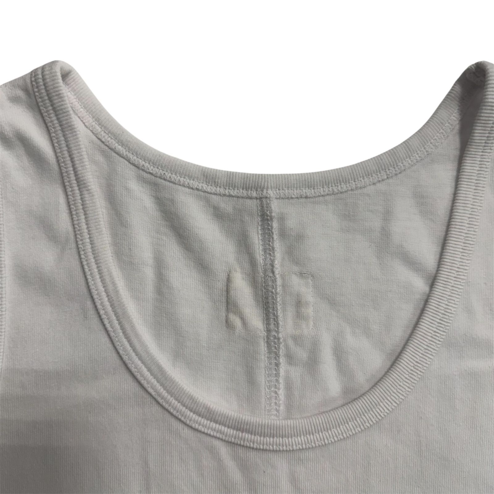 70】greatLAnd ORIGINAL Chad TANK TOP PIGMENT DYE CREAM 白