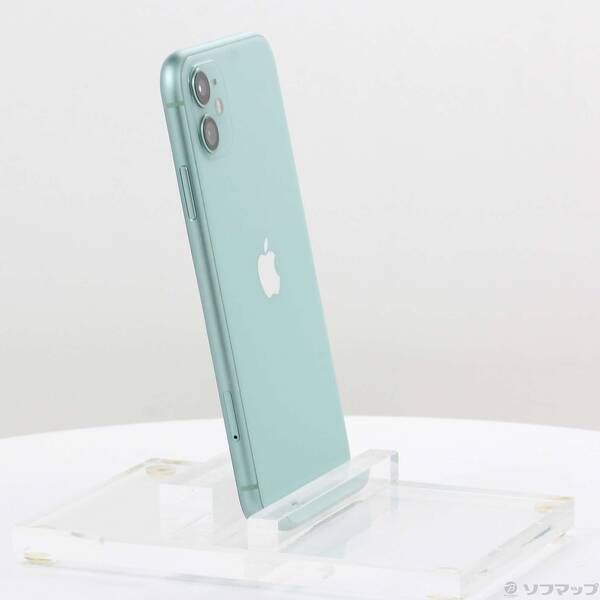 中古品〕 iPhone11 128GB グリーン MHDN3J／A SIMフリー