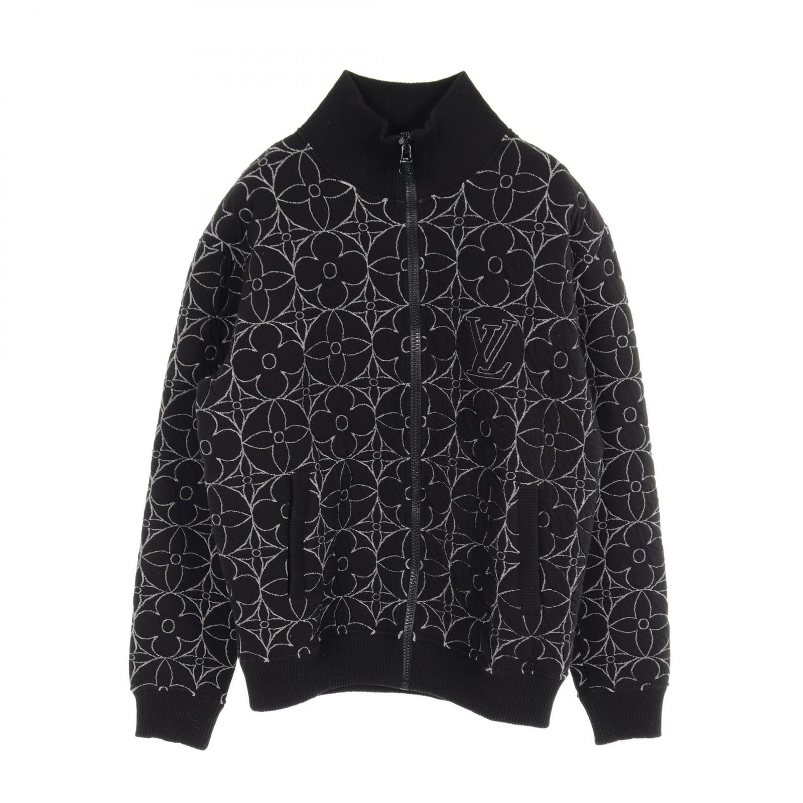 saya ルイヴィトン モノグラムフラワー ブルゾン ルイ・ヴィトン ジップスルー モノグラムフラワー ブルゾン - メルカリ