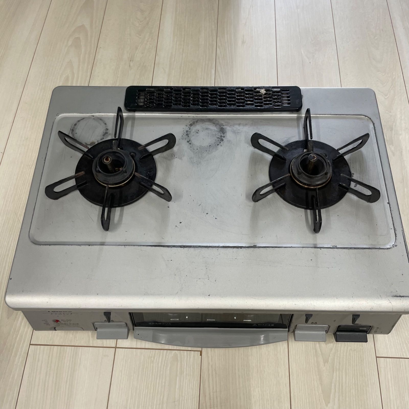 パロマ ガステーブル IC-800F-1L プロパンガス/LPガス ガスコンロ 