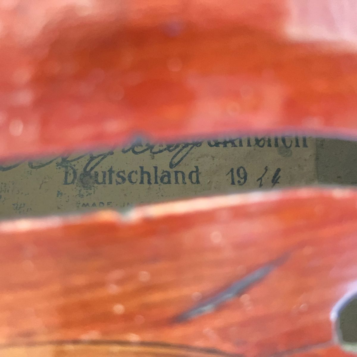 バイオリン Wernitzgrun Markneukirchen Deustchland 1924