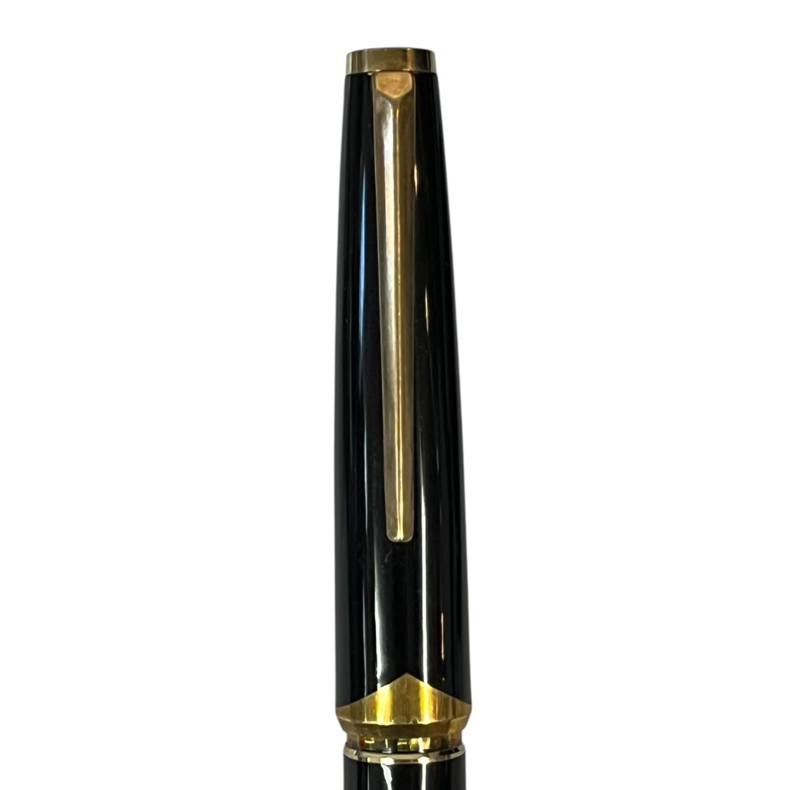 管32075】筆記未確認☆MONT BLANC モンブラン No.121 万年筆 ブラック