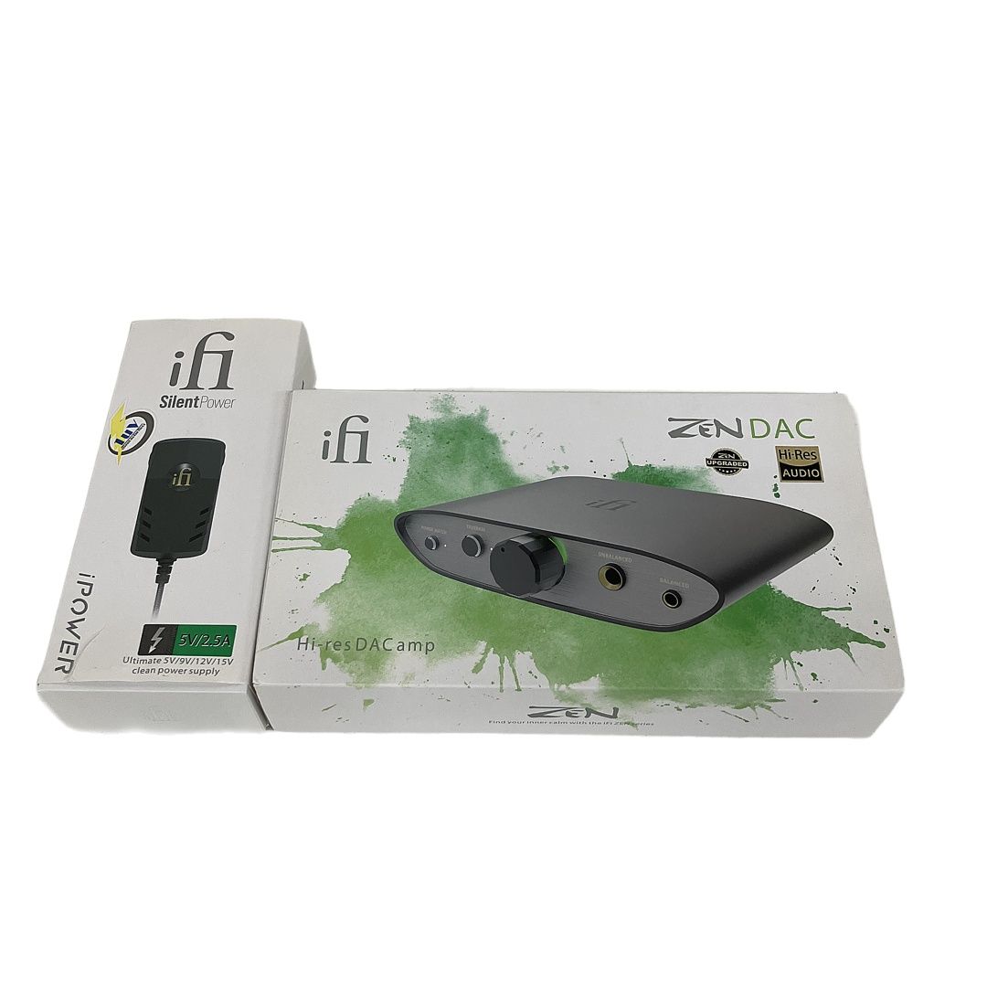 ifi audio ZEN DAC 2 ヘッドホンアンプ アダプター付き 音響器材 オーディオ ジャンク S10433636