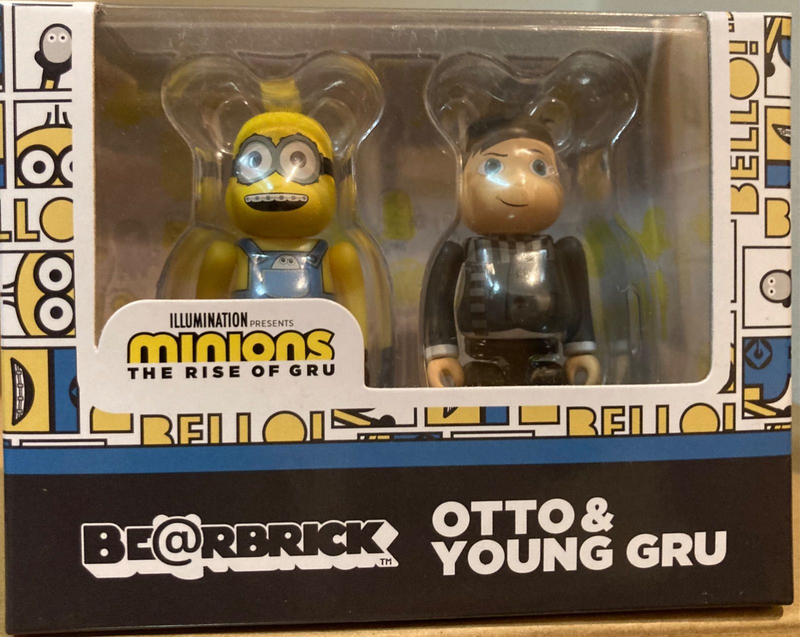 BE＠RBRICK OTTO & YOUNG GRU 100％ オットー & ヤング グルー 2PACK 
