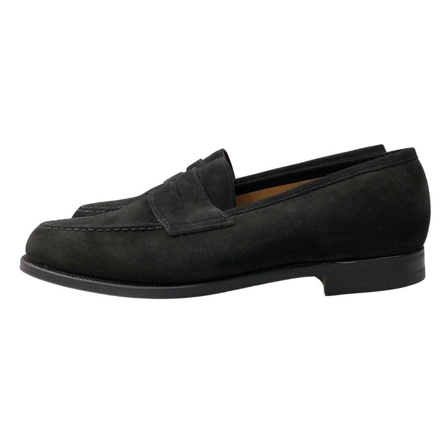 【LLOYD FOOTWEAR】黒 スエード ローファー　26-26.5センチ 新品☆クロケット＆ジョーンズ 9E【☆ロイドフットウェア/Lloyd
