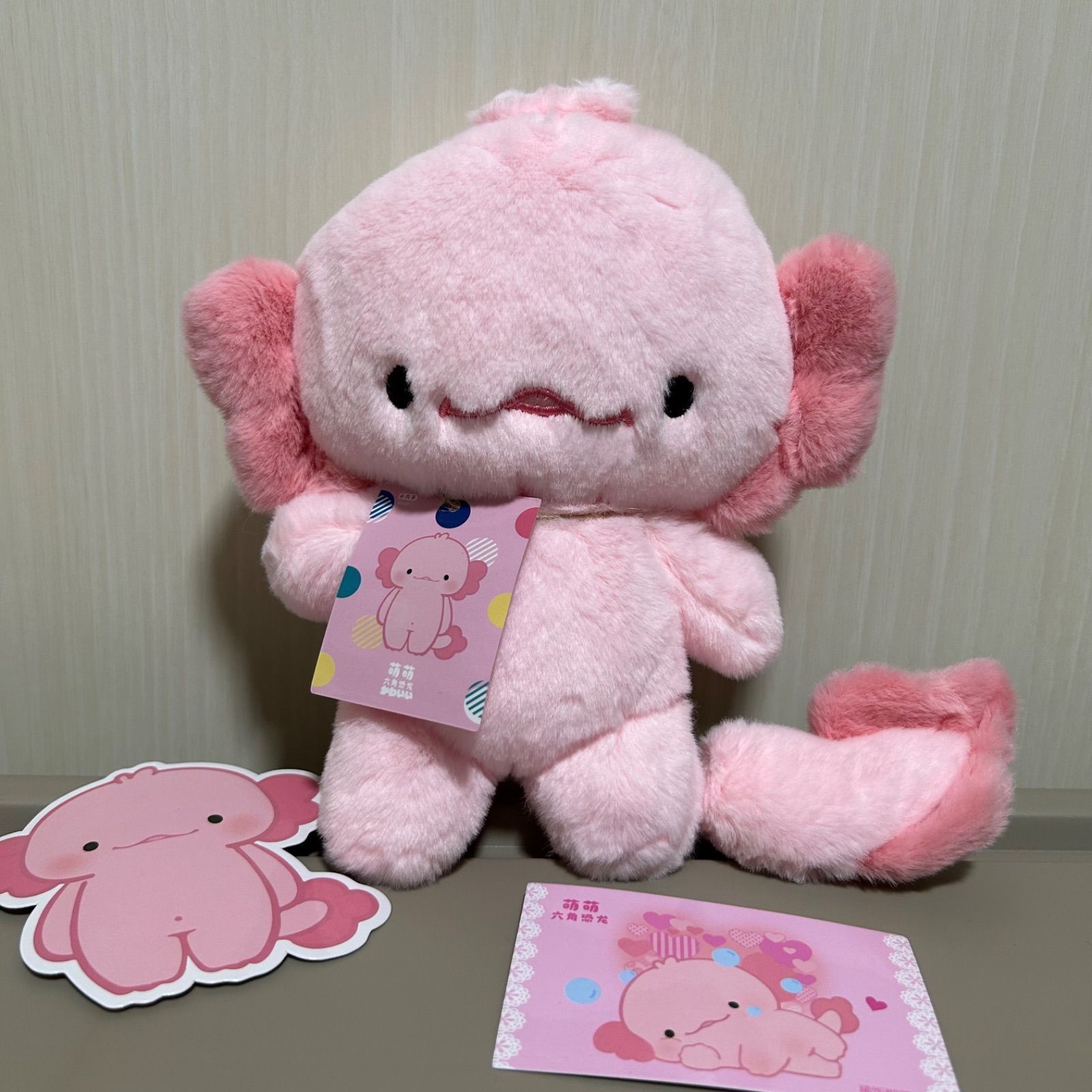 2体セット 着せ替えぬいぐるみ 無属性 棉花娃娃 ミネ ピンクミネ