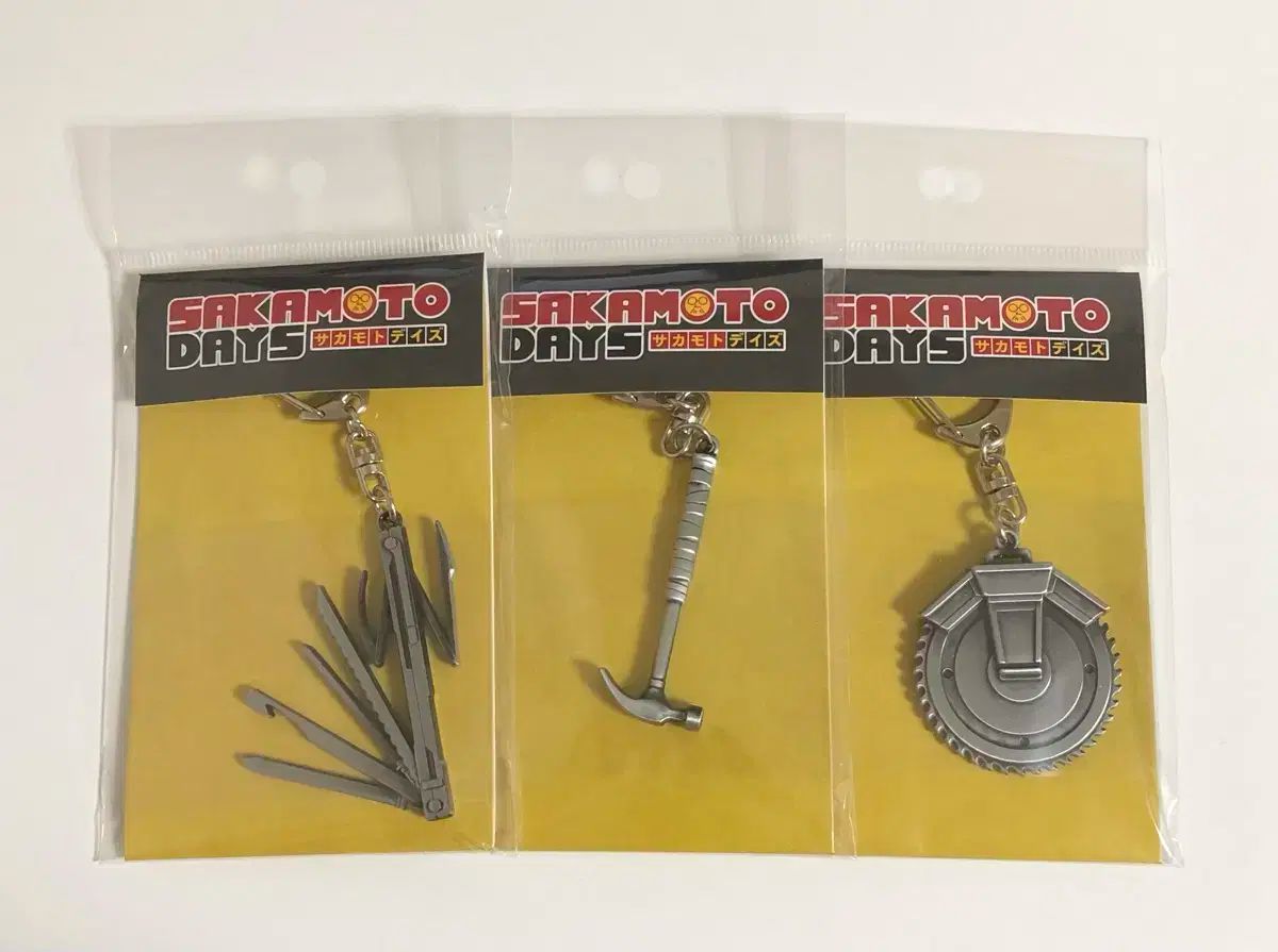 【韓国限定】サカモトデイズ　南雲　武器　キーリング サカモトデイズ 武器キーリング 南雲 鉄虎 ししば オサラギ 3 種