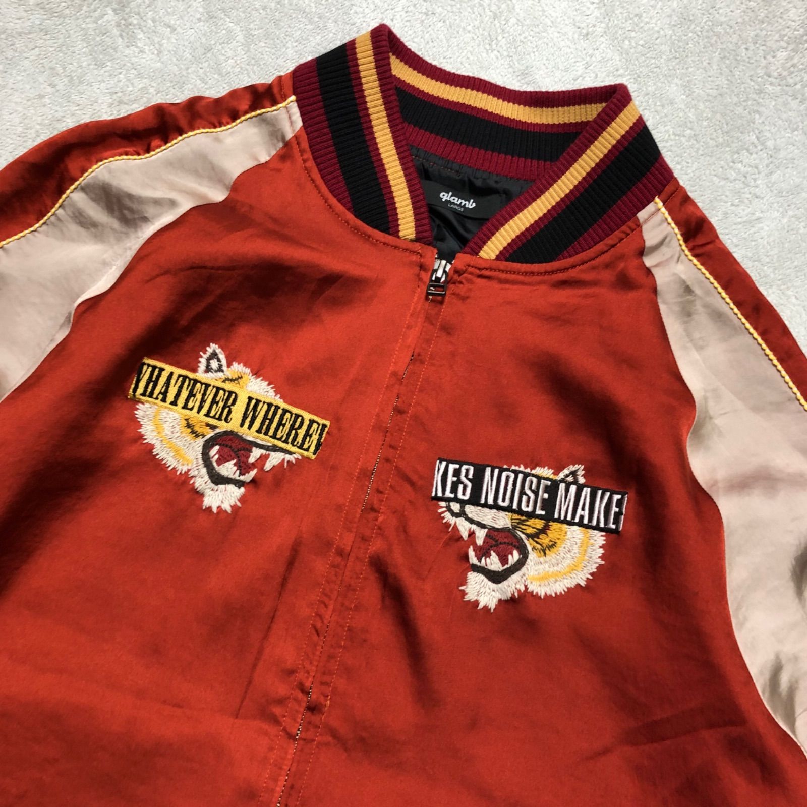 ジェイク　スカジャン　スカジャケット　スーベニア　虎 glamb Jake ska Jacket ジェイクスカジャケット スーベニアジャケット