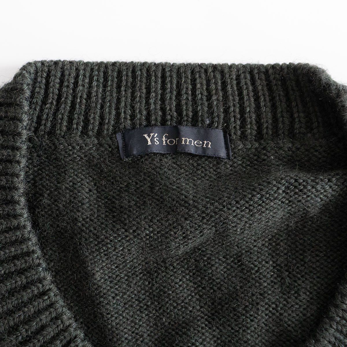 ニット黒 Y's for men　ヨウジヤマモト　カシミヤ　リブ切替 ri8m3itReMk4.jpg?width=768