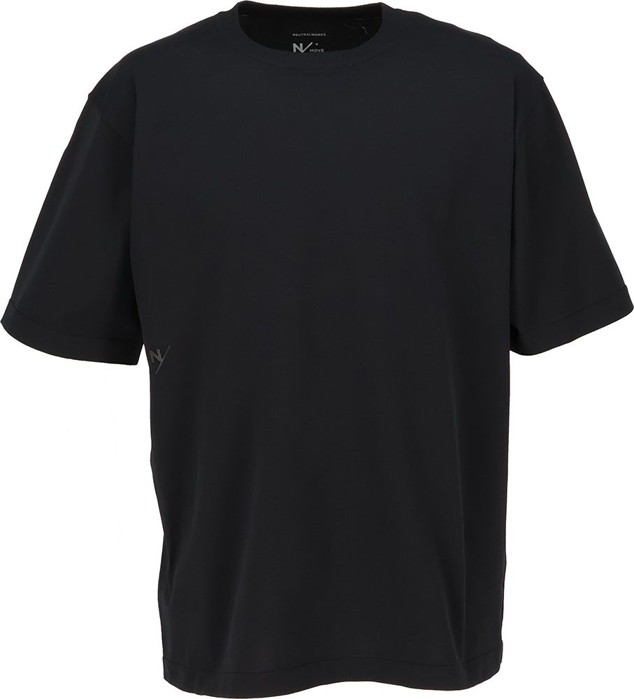 ニュートラルワークス NEUTRALWORKS コメリナ|ショートスリーブクルー COMMELINA|SHORT SLEEVE CREW 半袖 Tシャツ シンプル メンズ レディース デイリー キャンプ KSU33104 K ブラック