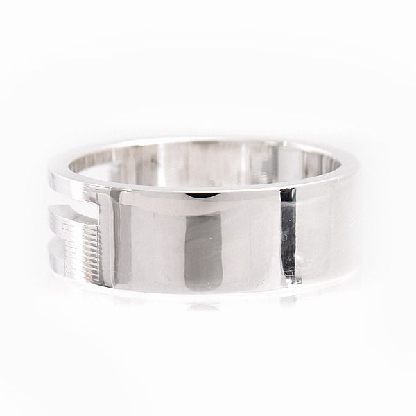 グッチ リング メンズ ブランデットGリング 刻印サイズ24 スターリング