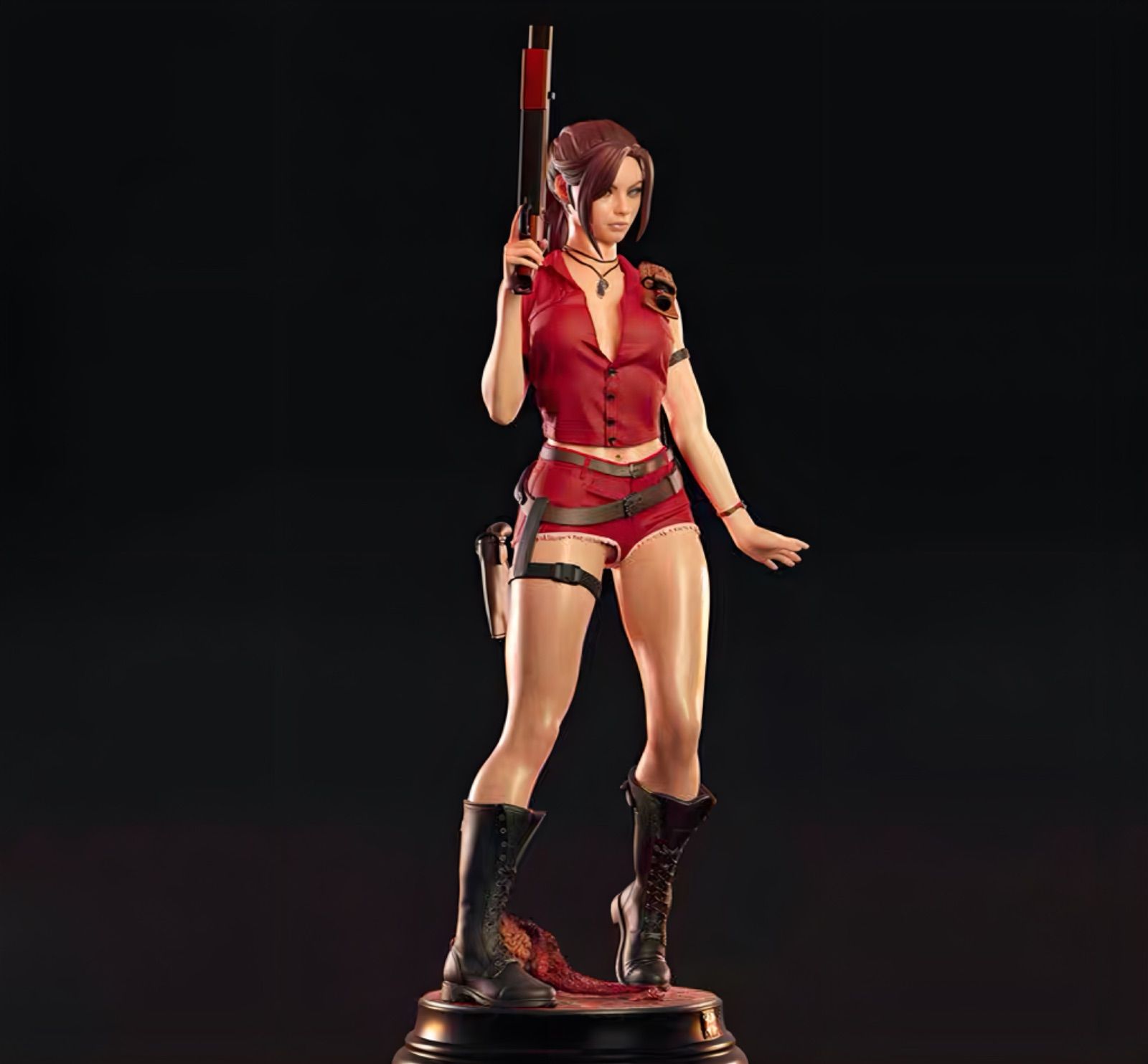 高評価なギフト アクションフィギュア 1/8 25cm BIG クレア•レッドフィールド その他