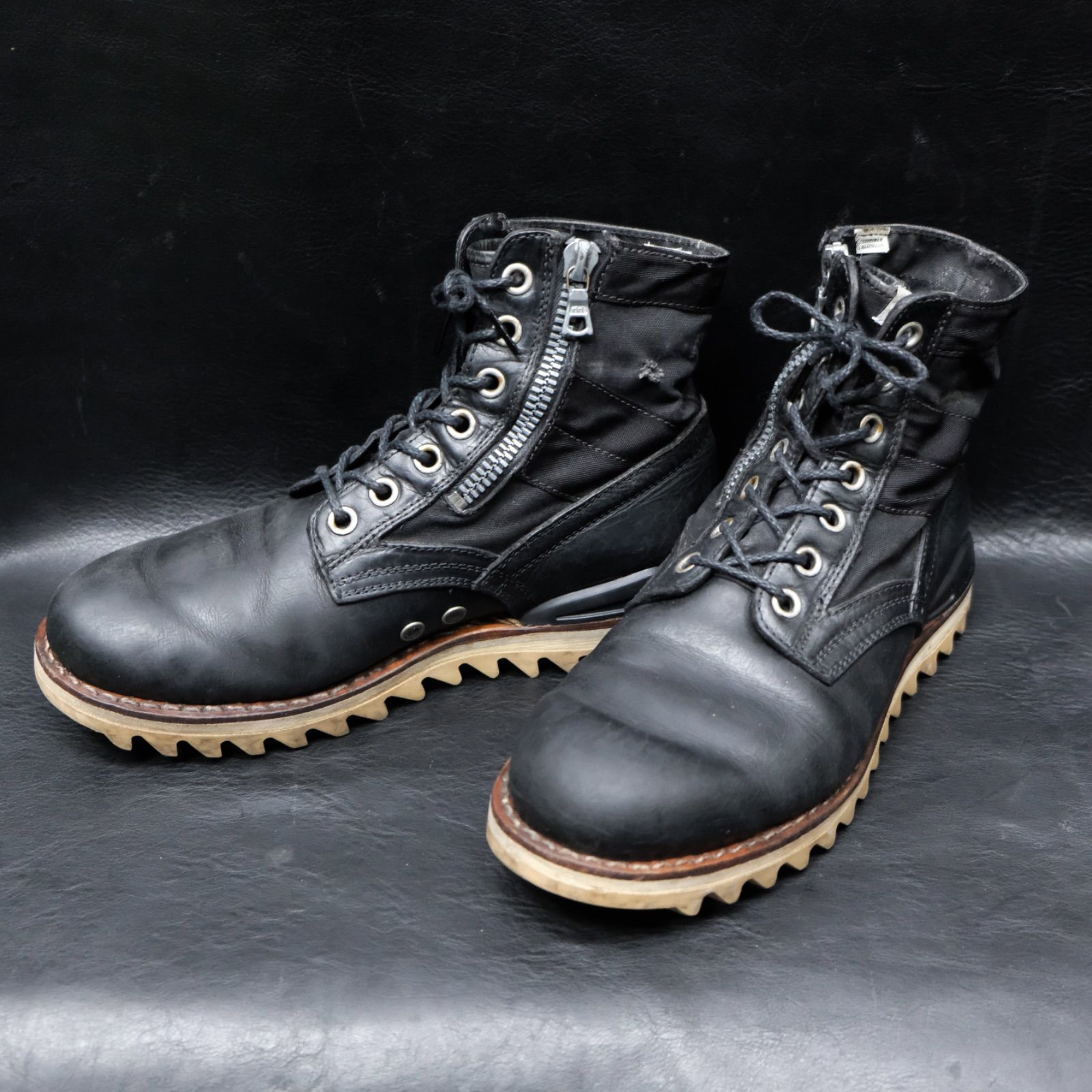 visvim ビズビム　7ホール　黒　ブーツ　27センチ visvim] ビズビム 2024SS 7 HOLE '73-FOLK
