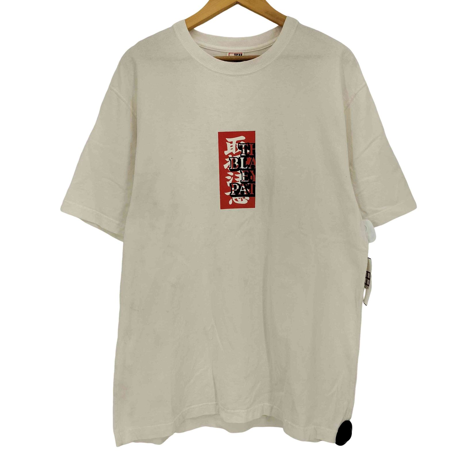 BLACK EYE PATCH 白 Tシャツ 取扱注意 ザブラックアイパッチ THE BLACK EYE PATCH 取扱注意 Tシャツ