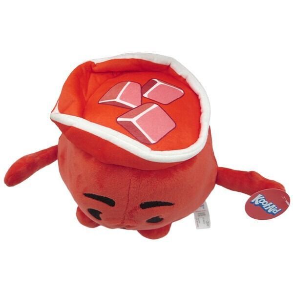 特大 激レア】Kool-Aid Man クールエイドマン 置物 アメリカ雑貨 KOOL-AID MAN 10インチ プラッシュ クールエイド ぬいぐるみ 企業